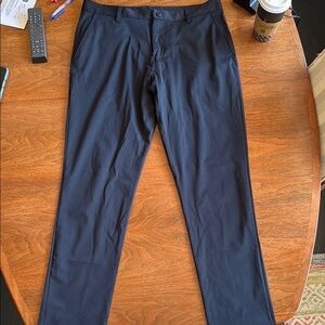 RHONE Men's Navy Dress Pants